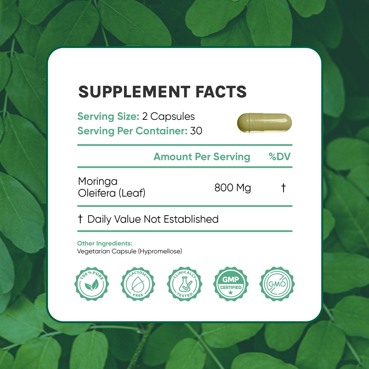 Moringa Pure Capsules